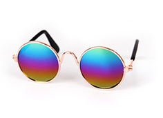 Vintage Round Pet Sunglasses