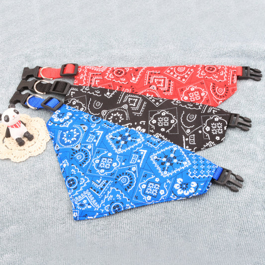 Adjustable Bandana Pet Collar