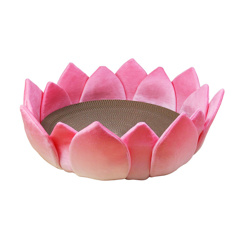 Cool Lotus Shaped Round Pet Nest