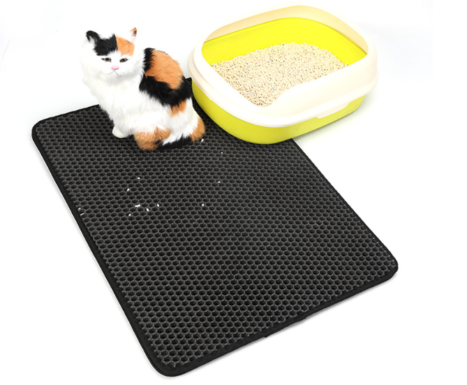 Cat Litter Mat Pet Supplies EVA Double Cat Litter Mat