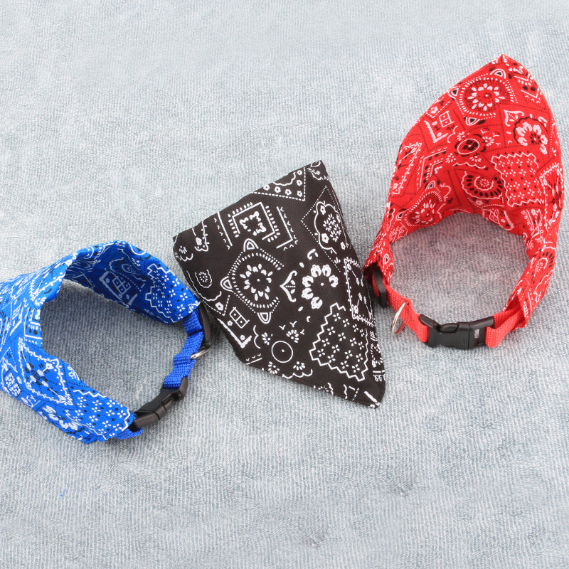 Adjustable Bandana Pet Collar