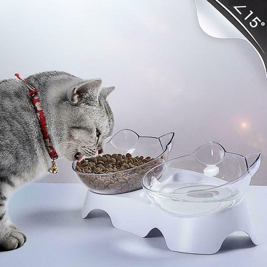 Pet feeder cat bowl