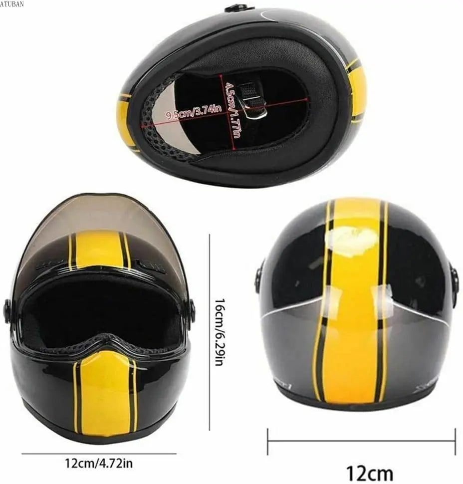 Small Pet Motorcycle Helmet